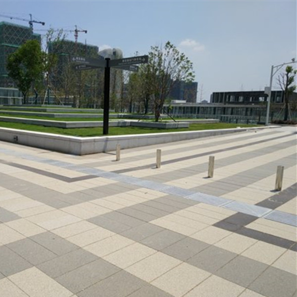 Non-Slip Acid-Resistant Water Absorb Grey Black Paving Stone for Commercial Outdoor Sidewalk
