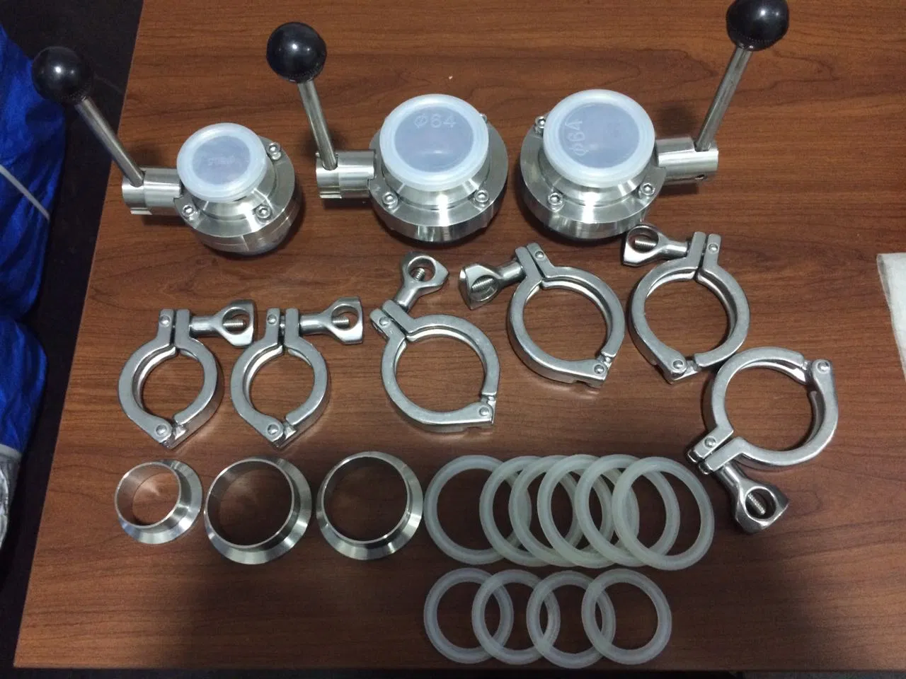 Sanitary Stainless Steel Clamp (DN15-200 & 1/2''-8'')
