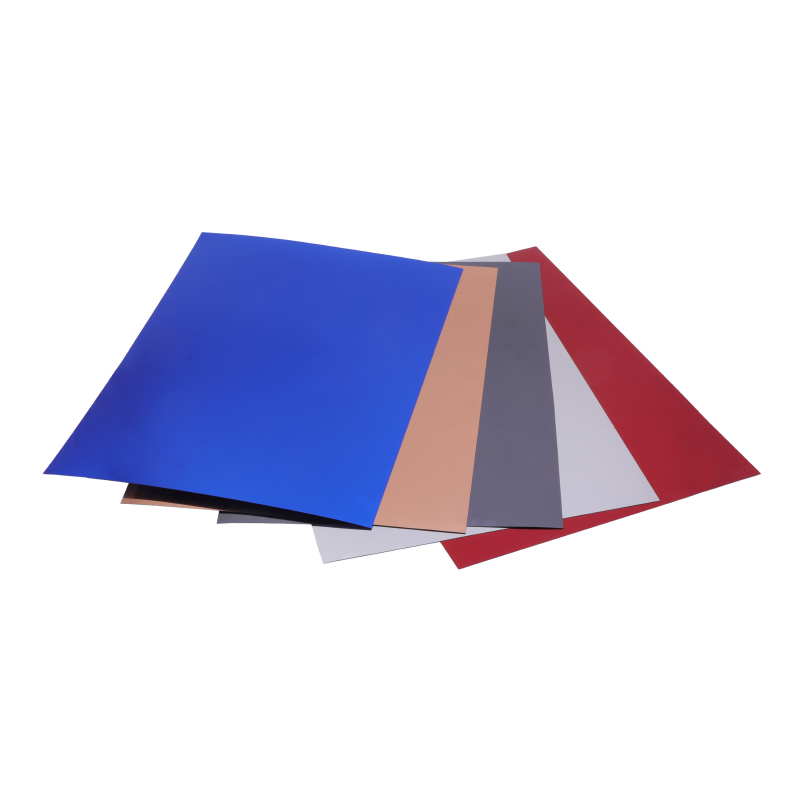 High Reflective 0.3mm Mirror High Gloss Aluminum Pet PETG Panel for Building Decoration