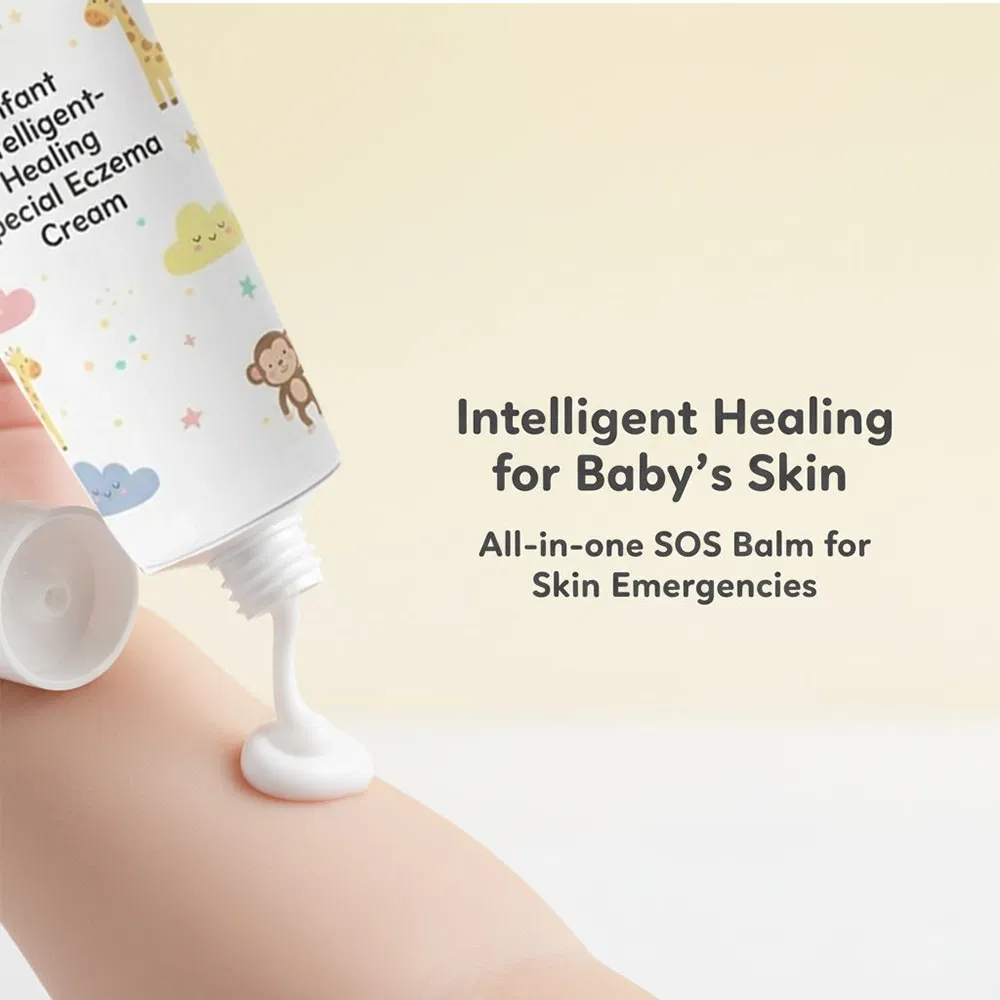 Natural Gentle Eczema Cream for Soothing Sensitive Skin Repair Lock in Moiturize