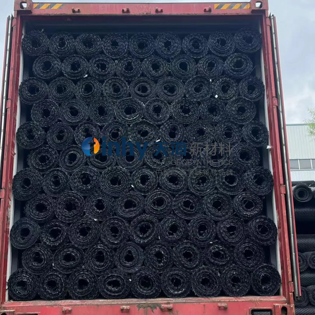 PP Biaxial Plastic 20kN 30kN 40kN 50kN Geogrid for Pavement Construction