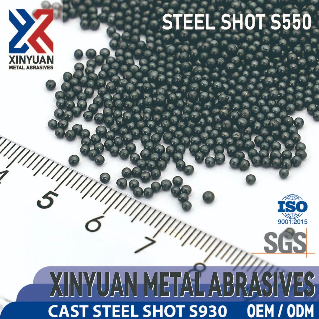 Стальная дробь низкой пыльности для очистки и пескоструйки