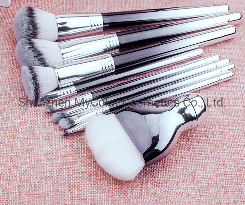 OEM High Quality Synthetic Makeup Brushes Set Kabuki Concealer Eye Shadow Cosmetics Brush