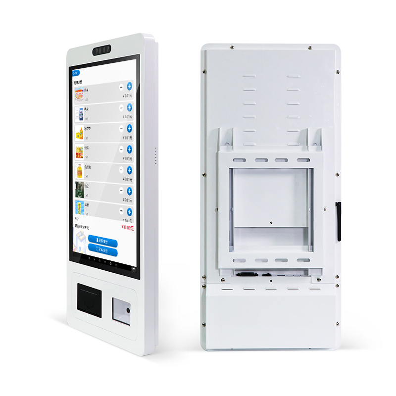 Supermarket 21 Inch All in One Touch Self Service Payment Ordering Kiosk