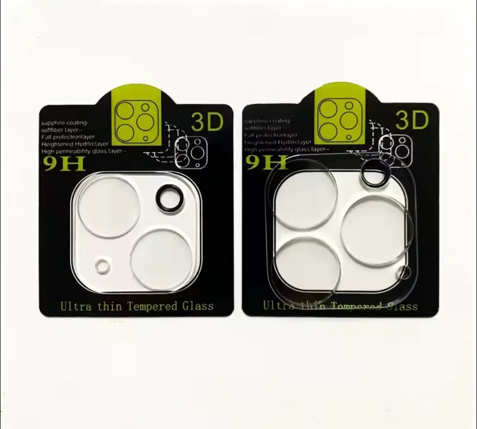 3D Camera Lens Protector Film for iPhone 16 Transparent Tempered Glass Lens Cover