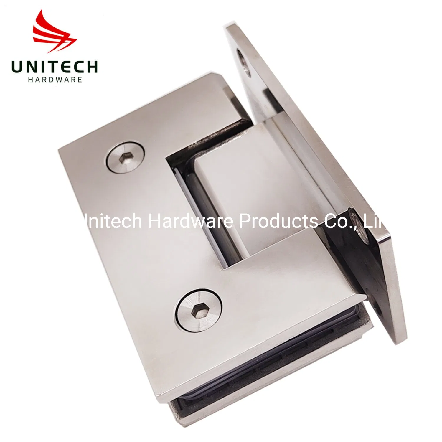 Satinless Steel 304 Bathroom Cabinet Glass Door Hinge with Factory Price