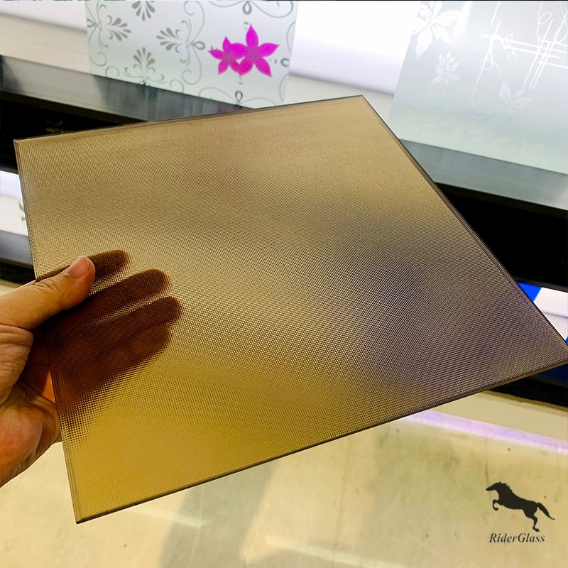 3mm 4mm 5mm 6mm Clear Mistlite Patterned Figured Glass