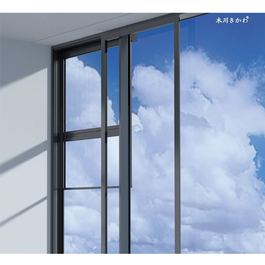 Contemporary Scroll Screen Windows for Elegant Home Designs