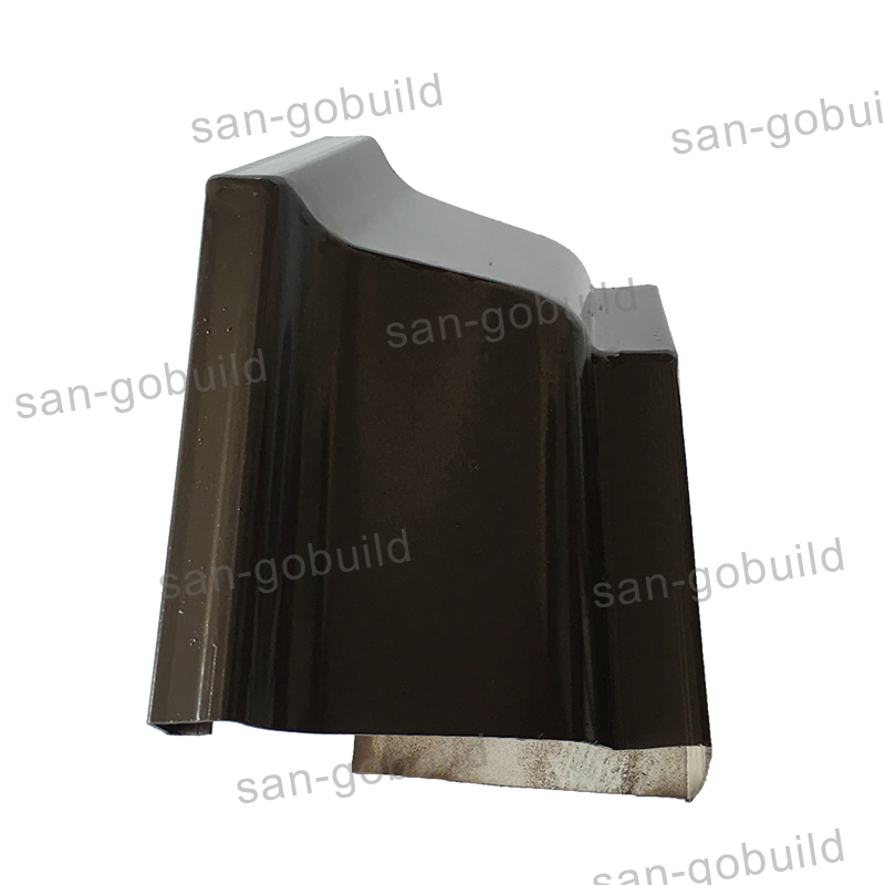 Metal Building Materials Green House Rainwater Drainage System Water Channel PVC/ Aluminum Roof Rain Gutter