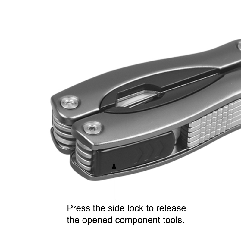 Multi Function Tools with Anodized Aluminum Handle (#8567)