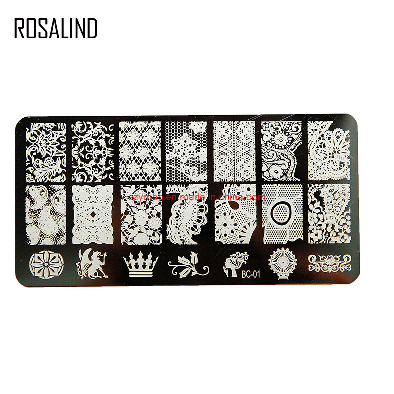 Manufacturer Customized Muti-Style Pattern Metal Nail Stamping Plate