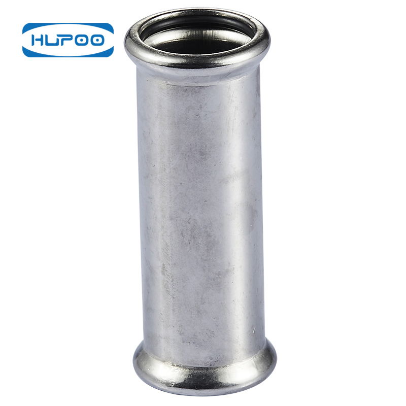 304 or 316L Stainless Steel Press Fitting Slip Coupling for Repair M Profile