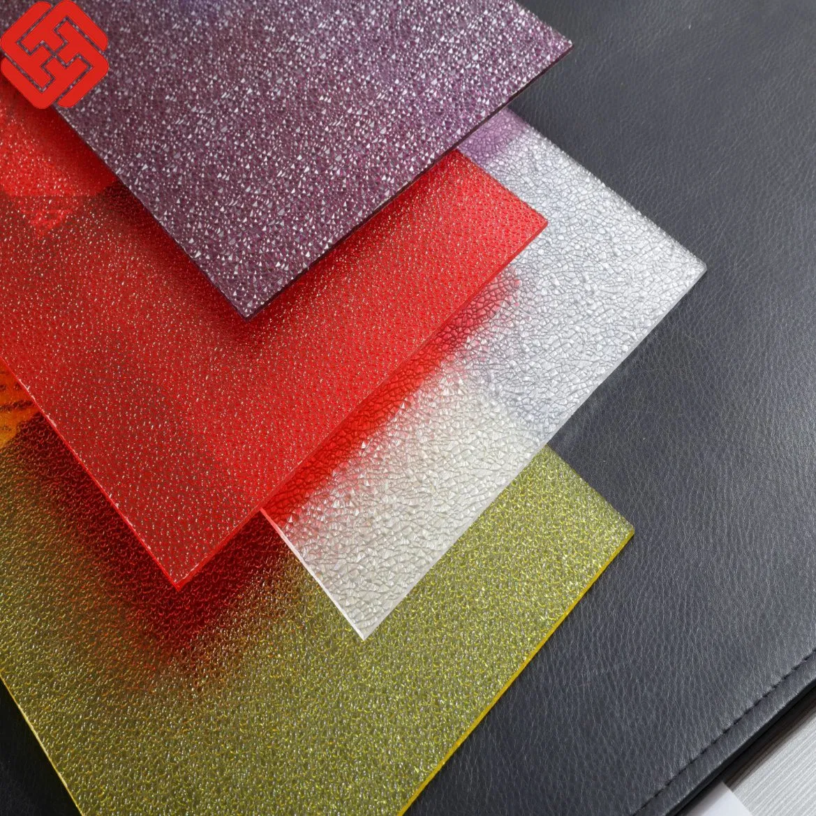 Embossed Polycarbonate Diamond Sheet for Roof and Ceiling with UV Protection