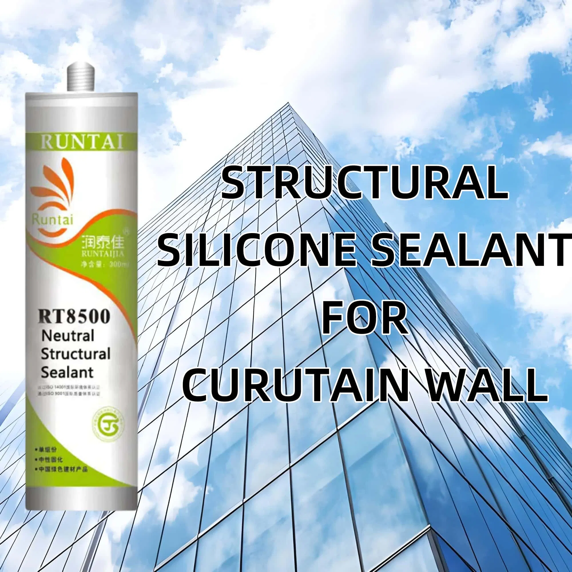 Premium Weatherproof Silicone Sealant for Glass Carton Applications