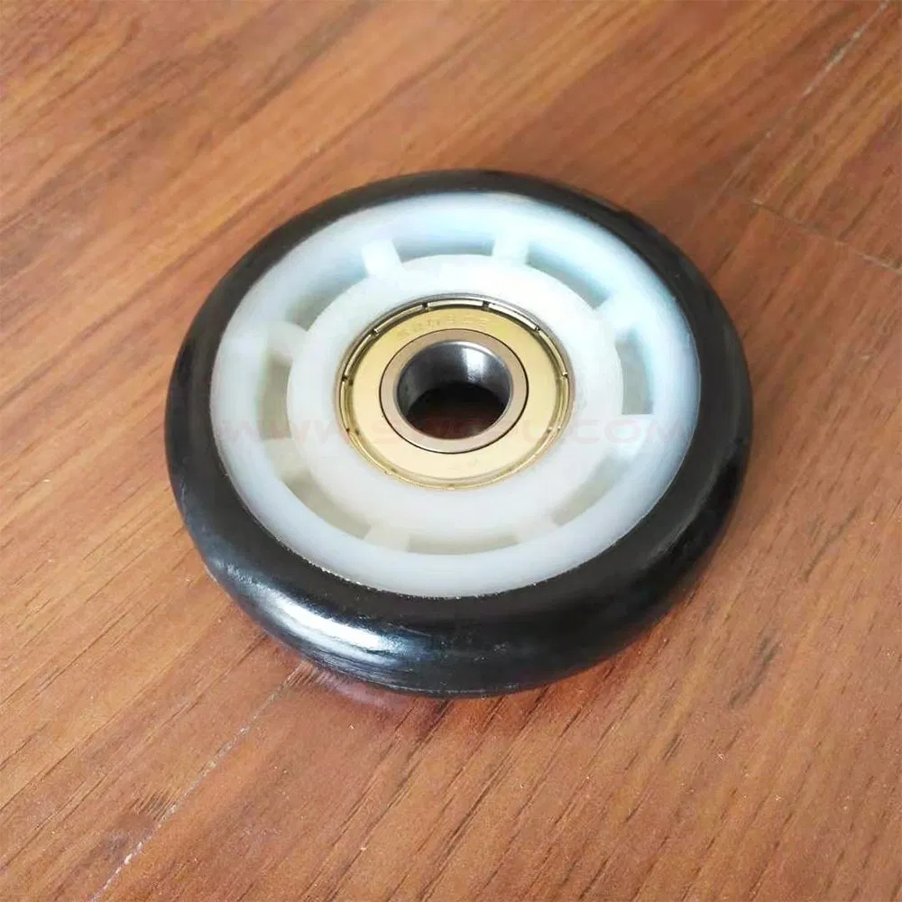Customized Rubber Polyurethane PU Bearing Roller, Guiding Wheel Assamebly