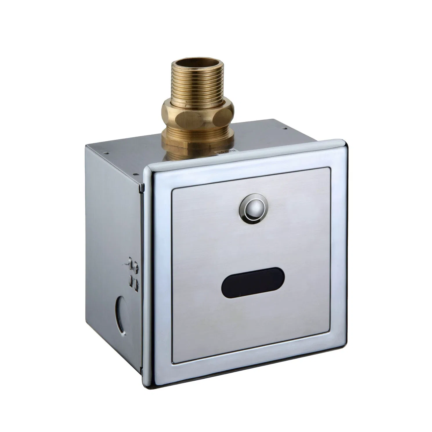 Stainless Steel Touch-Free Toilet Flush Valve for Public Restroom Facilities