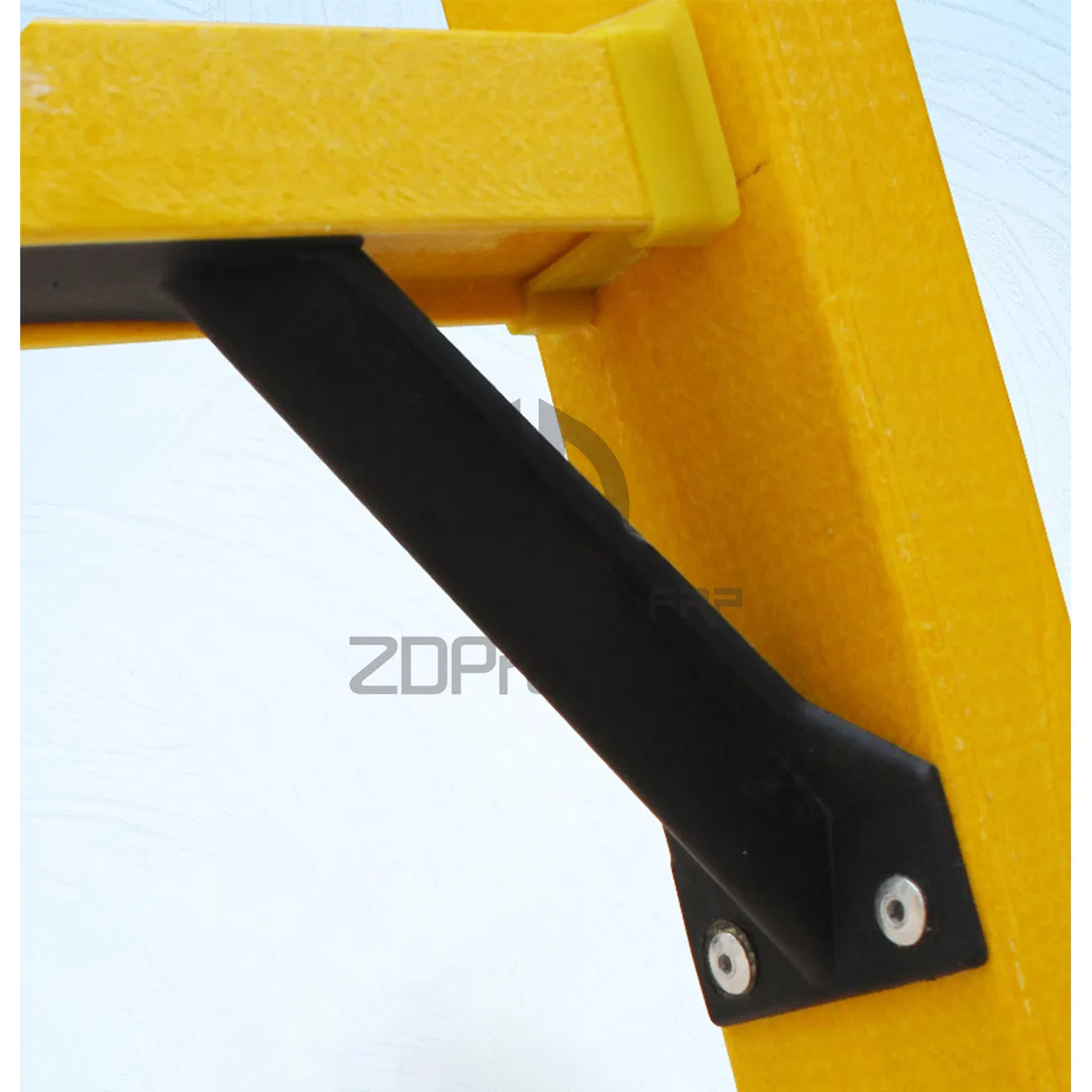 4m Folding Narrow Step Fiberglass Electrician Ladder for Home Use