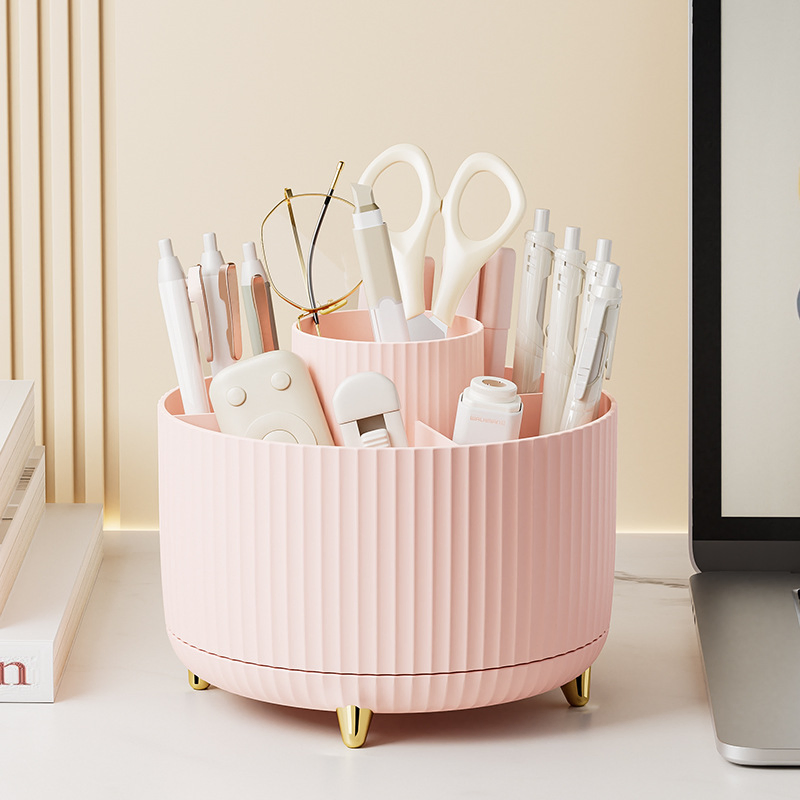Hot Selling 360 Degree Rotation Desktop Makeup Organizer