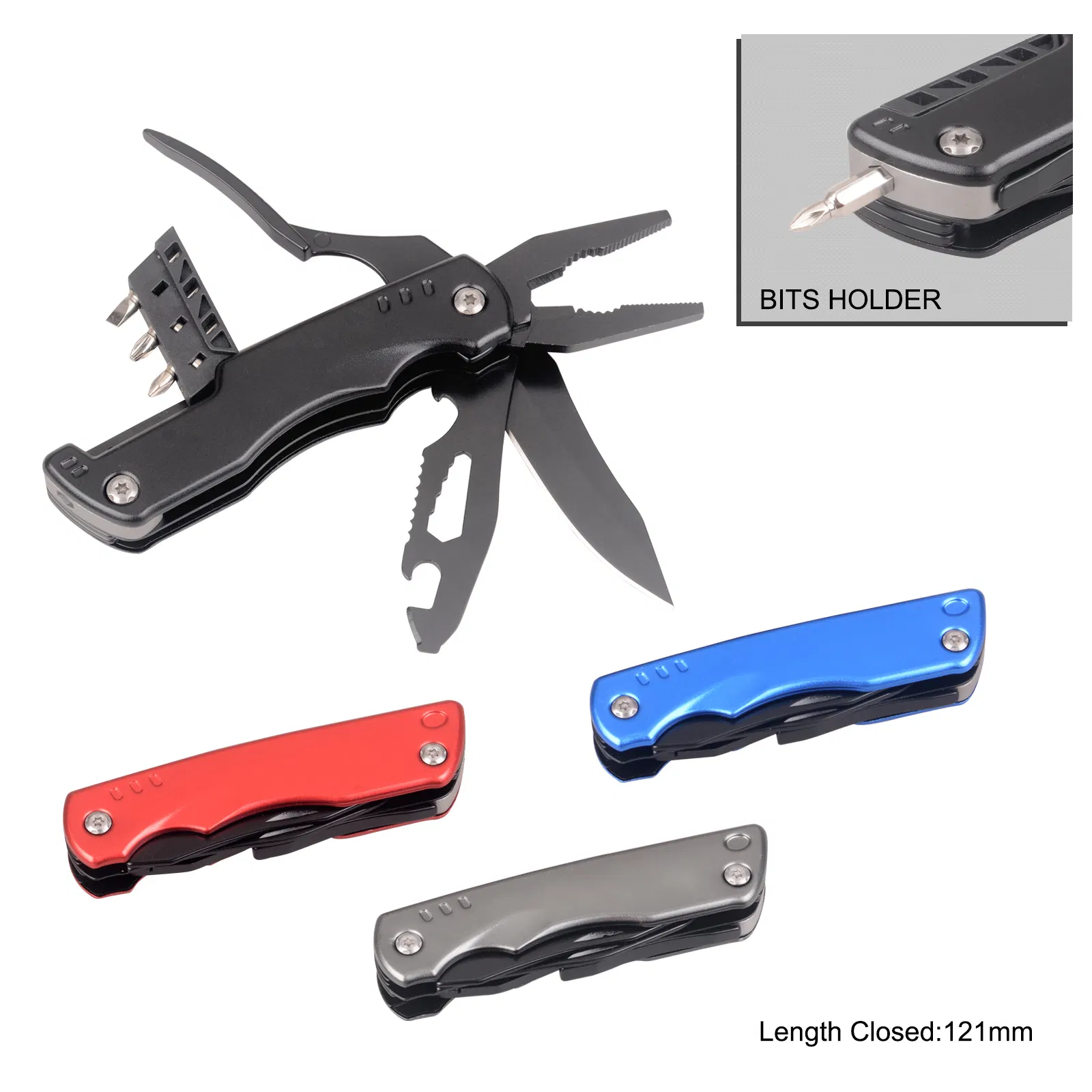 Multi Function Tool with Anodized Alunimum Handle (#8561)