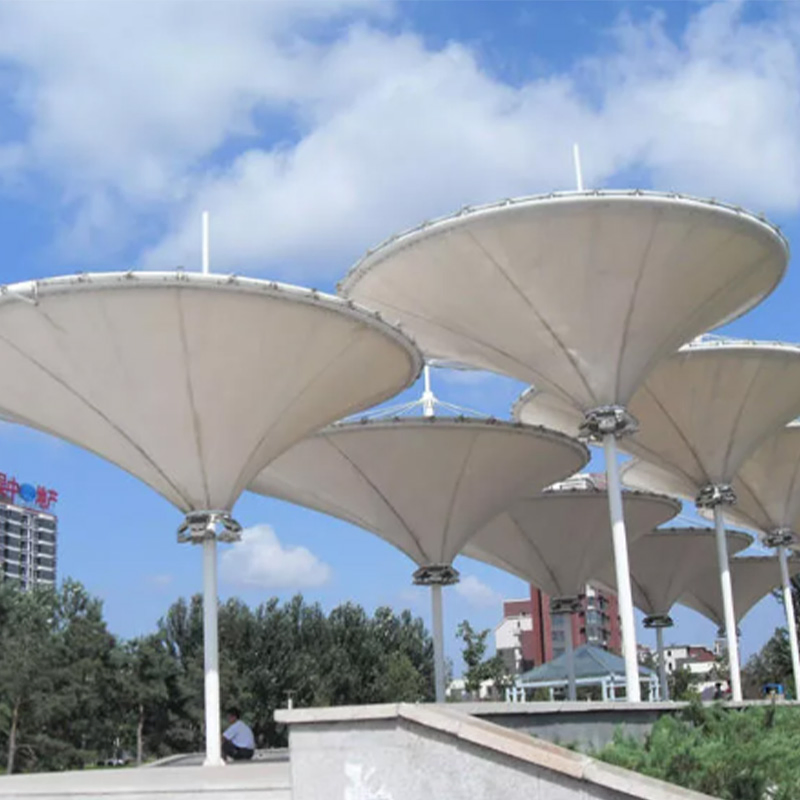 Anti Corrosion Aging Resistant Long Service Life PVC Membrane Structure
