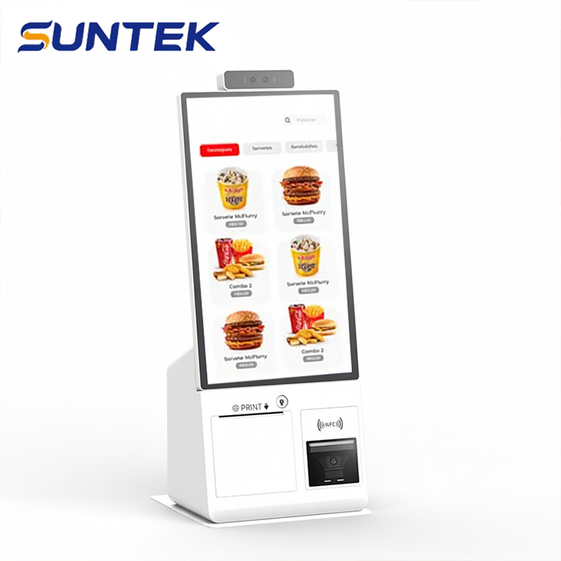 15.6 Inch Capacitive Touch Screen Android/Windows OS Self-Service Ordering Payment Kiosk Suntek Sdk Indoor Hotel Self Check-in