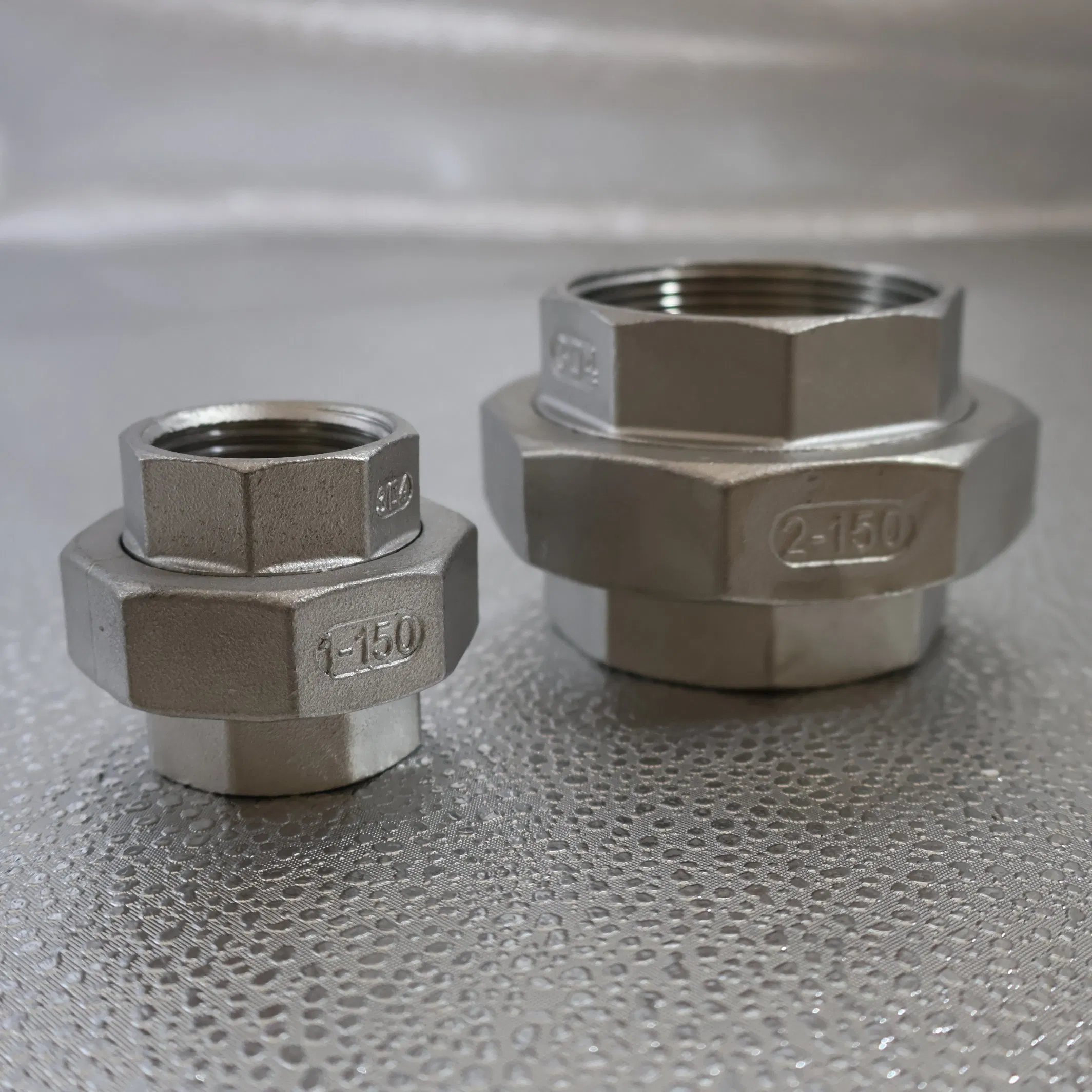 Factory Wholesale Stainless Steel 304 316 Pipe Fittings Union