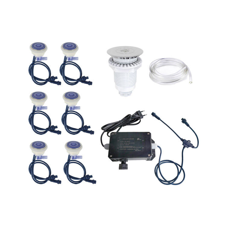 Аэромассажная форсунка с LED-подсветкой для ванны