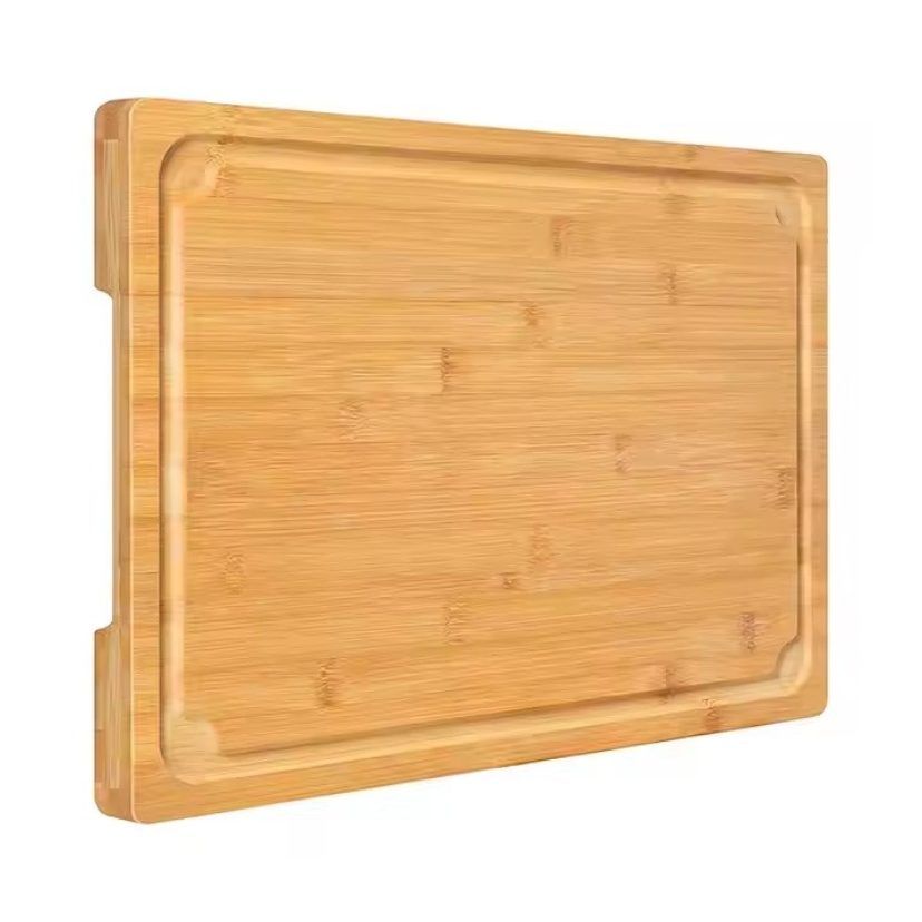 Natural Bamboo Chopping Board and Cutting Board with FDA and LFGB Passed.