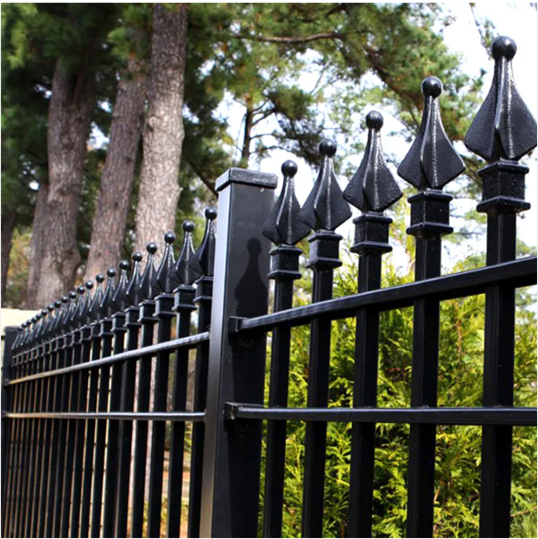 Ограждение садовое металлическое