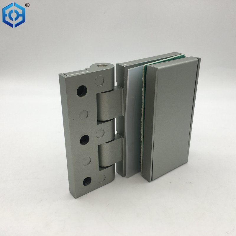 Bathroom Office Glass Door Painting Die Cast Aluminum Door Hinge
