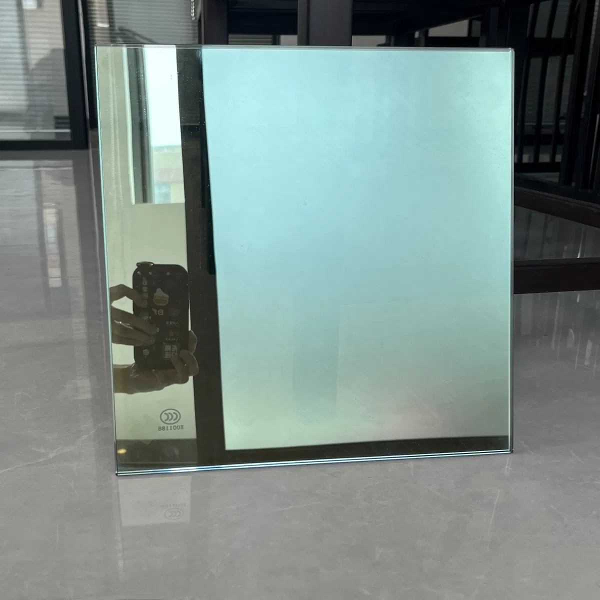 Industrial Tinted Reflective Semi-Transparent Two Way Mirror Glass