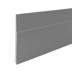 6.5mm Flexible PVC Soft Skirting Board Moisture-Resistant, Easy Bend for Curved Walls