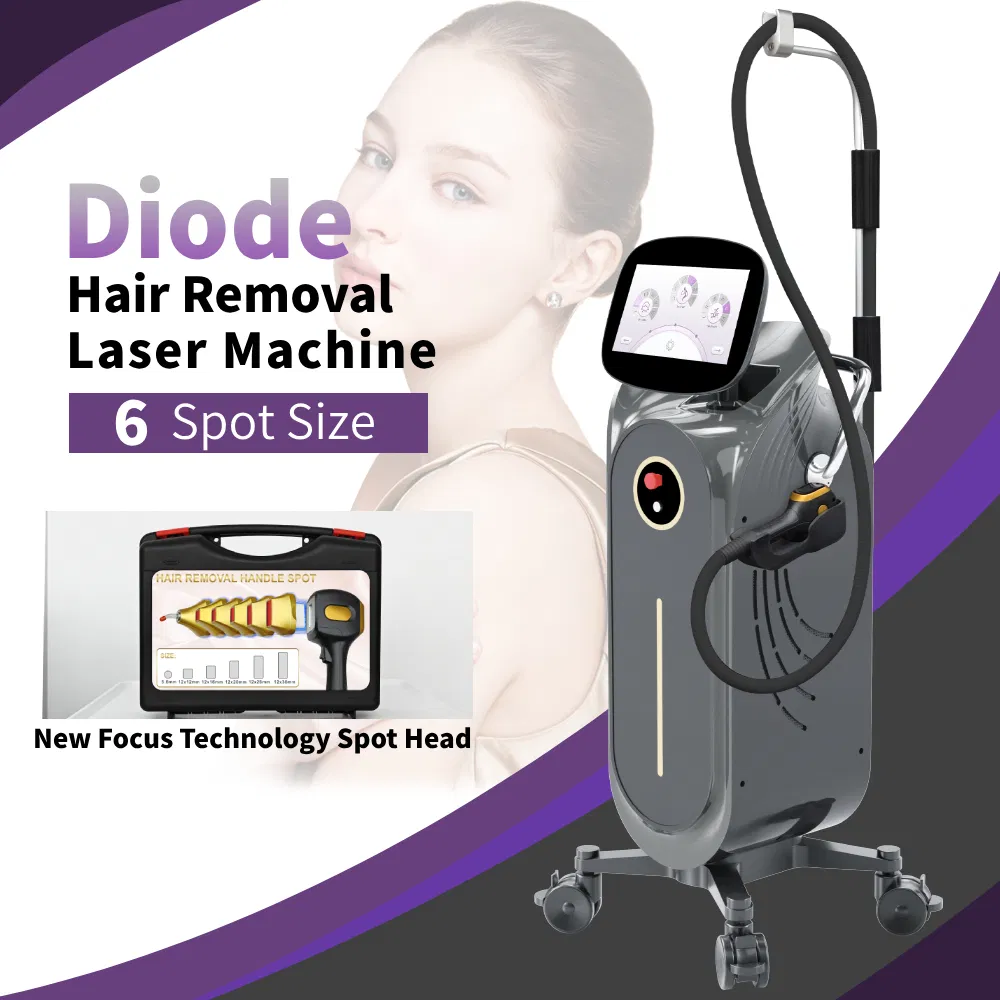 High Configuration 808nm Diode Permanent Epilator 755nm 808nm 1064nm 940nm Laser Hair Removal Machine