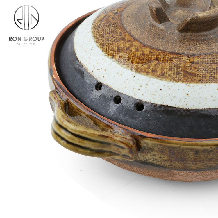Versatile Clay Cooking Pots with Lid for Kitchen Use