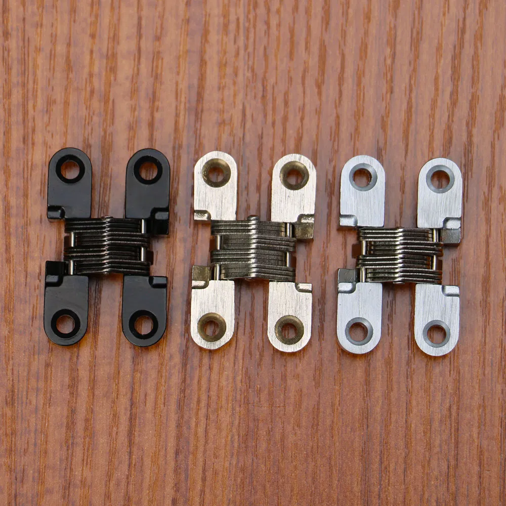 Excellent Quality 180 Degree Zinc Alloy Reliable Industrial Machines Invisible Door Hinge