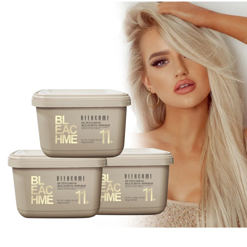 Bleachme High Bleach 11 Level Professional Dye Hair Bleach Powder