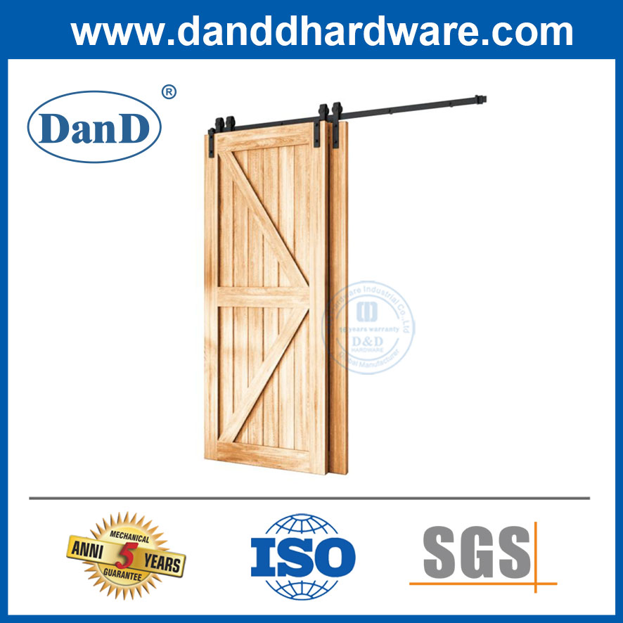 Modern System Kitchen Wooden Door Hardware Sliding Barn Door Hardware