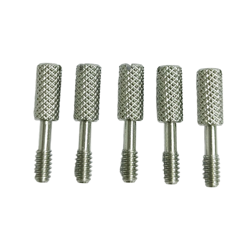 D-SUB Screw 4-40unc 6-32 8-32 SS304 Slotted Knurled Head Captive Panel Screw
