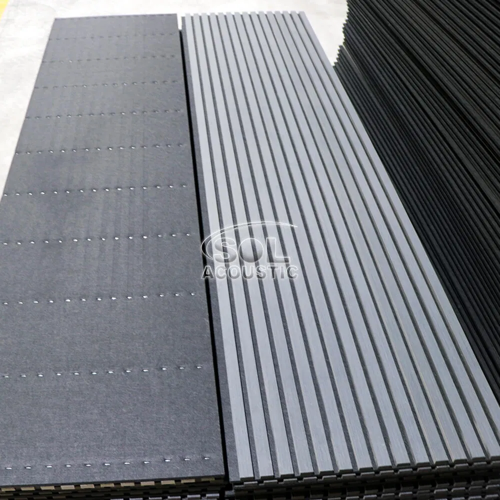 Sol Acoustic Wall Boards Wood Ceiling Board for Indoor Wall Panel