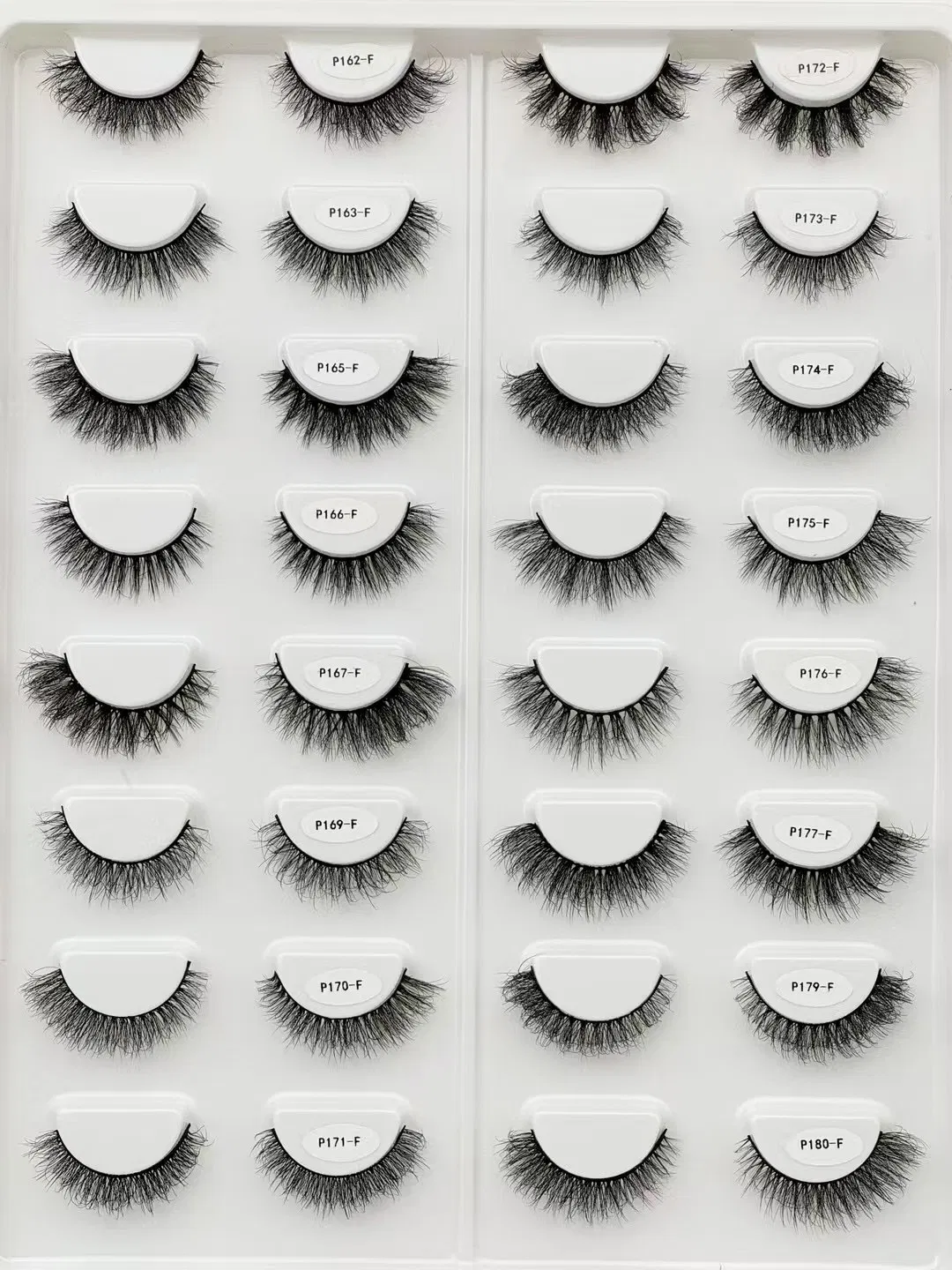 Wholesale Custom Lash Box 3D Strip Faux Mink Eye Lashes Vendors Natural Faux Mink Lashes