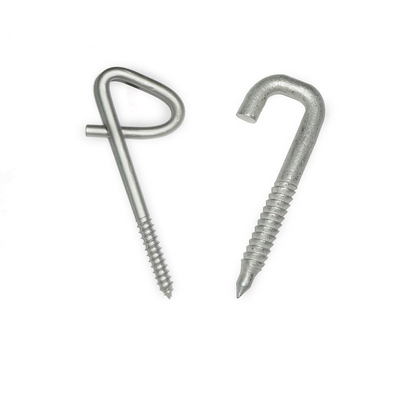 Cable Wire Attachment Overall Length Galvanized Steel Drive P House Hook