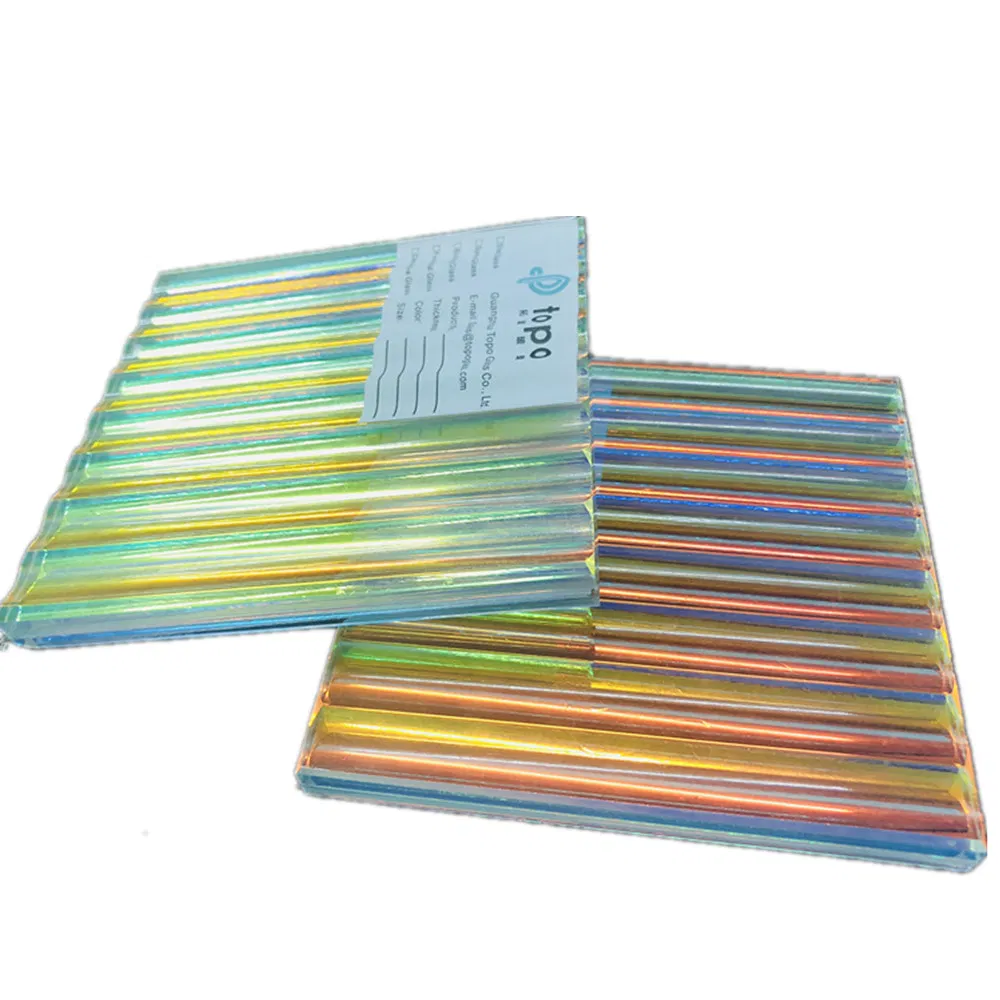 Colorful Patterns Glass for PVB Film Laminated Art Glass (LG-TP)