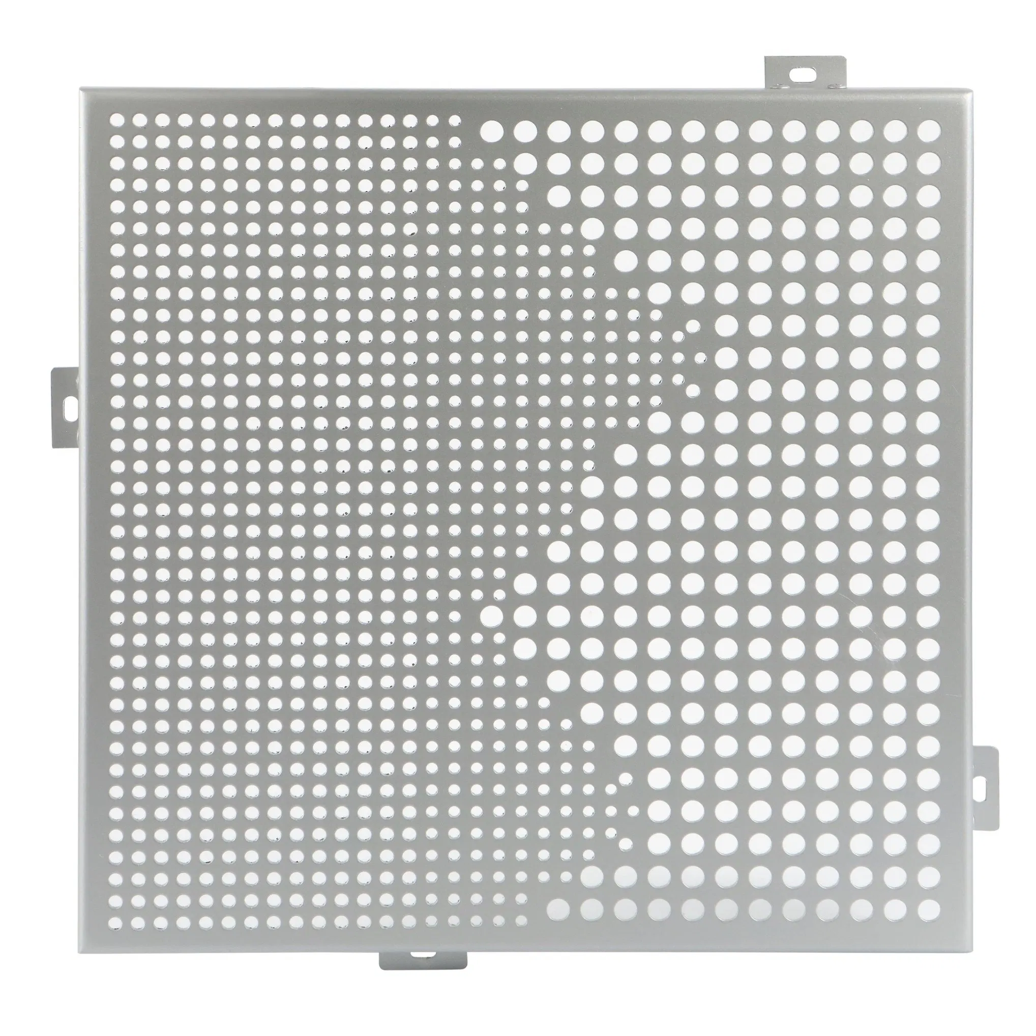 Aluminum Carved Shopping Mall Building Cladding Material Curtain Wall Facade Profile Plate Perforated Outsourcing Panel
