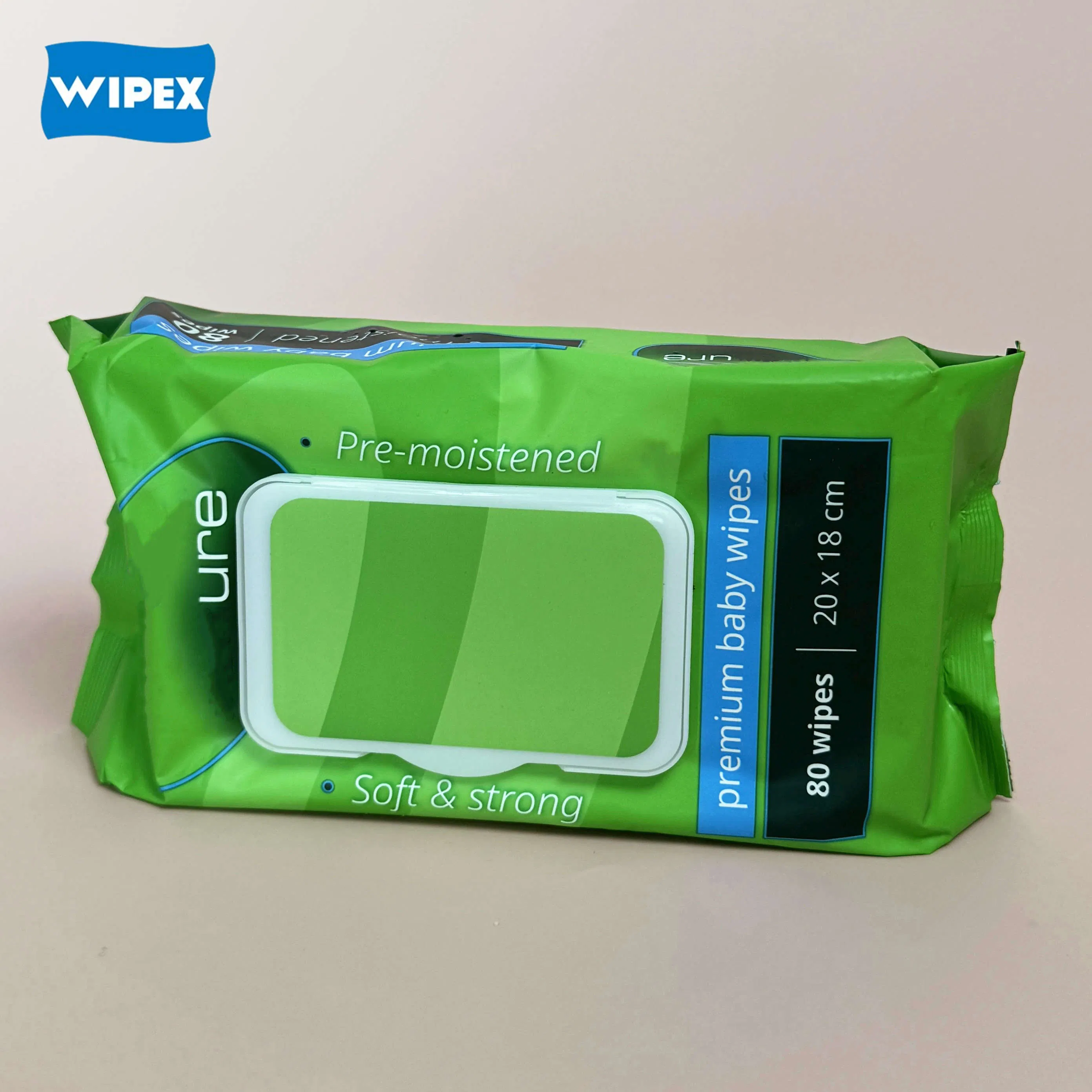 Wipex Disposable Spunlace Nonwoven Eco Water Adult Wipes Patient Cleaning Wet Wipe