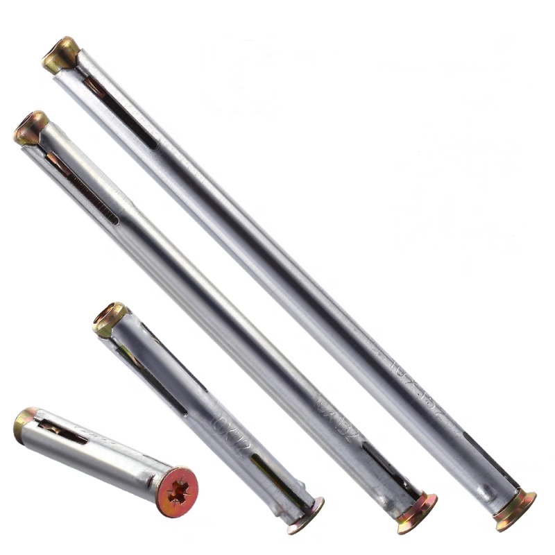 M8-M10 Stainless Steel Internal Expansion Window Install Bolt Metal Frame Sleeve Anchor with Sinking Head Cross Drive