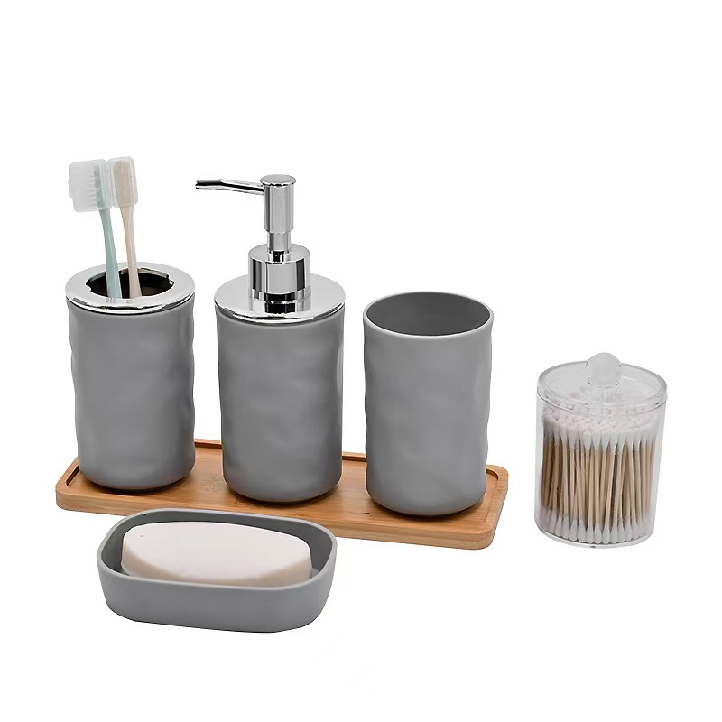 Multi Functional Plastic Essential Wholesale Supplies Bathroom Toiletries Set