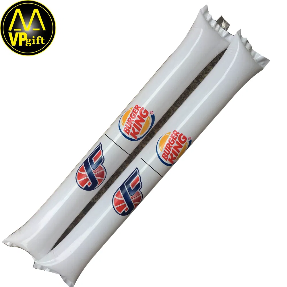 China Wholesale Cheap Price Colorful Inflatable PE PVC Promotional Gift Bam Bam Cheering Balloon Sticks