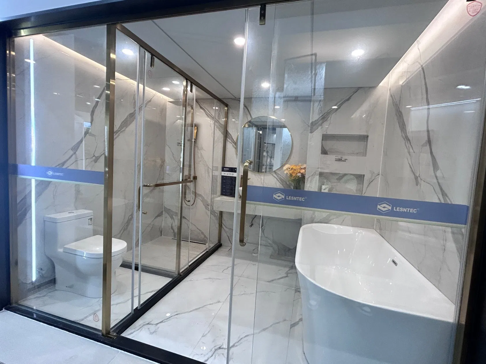 Tongnai Complete Bathroom System, Comfortable Bathroom Scientific Lighting + Thermal Insulation Design -Bathroom