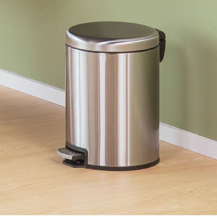 Ножной мусорный бак 5л из нержавеющей стали