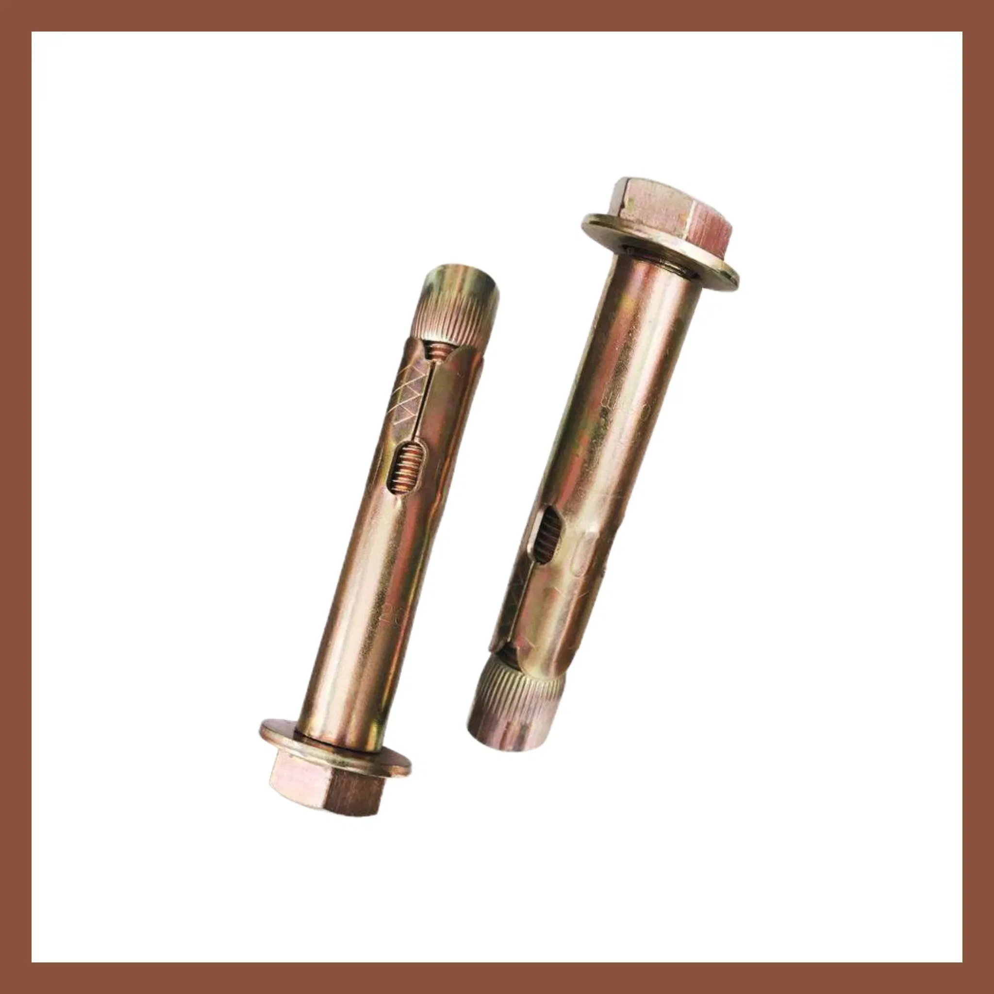 Анкерные болты с шестигранной головкой, оцинкованные